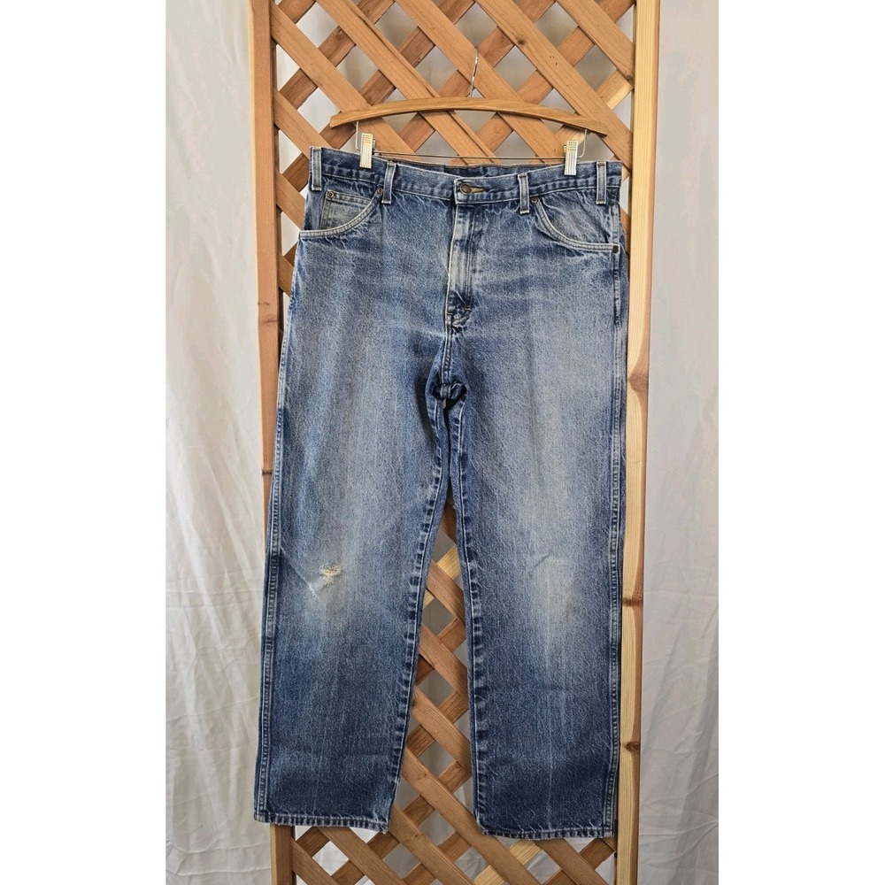 90s Dickies Women's Plus Size Jeans - Blue Light Wash‎ - 36X31